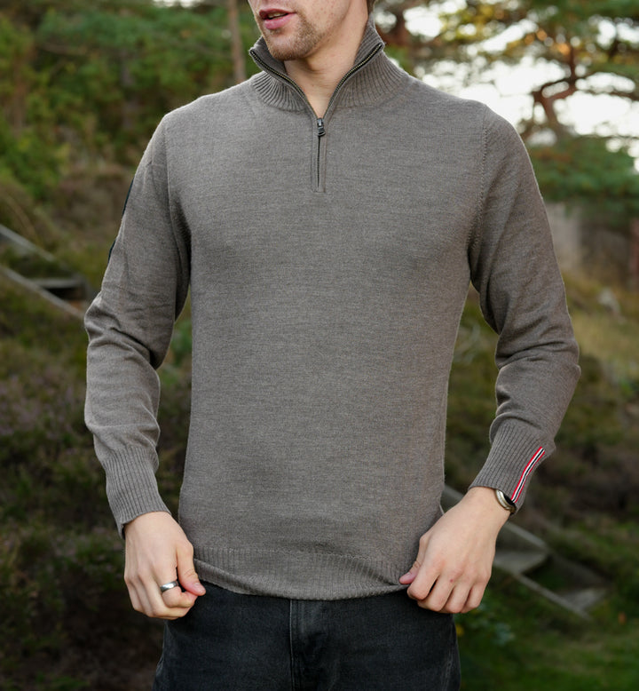 Amundsen Sports Amundsen Peak Half Zip Mens Dark Desert