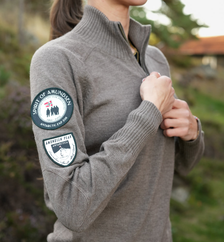 Amundsen Sports Amundsen Peak Half Zip Womens Dark Desert