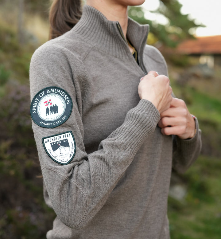 Amundsen Sports Amundsen Peak Half Zip Womens Dark Desert