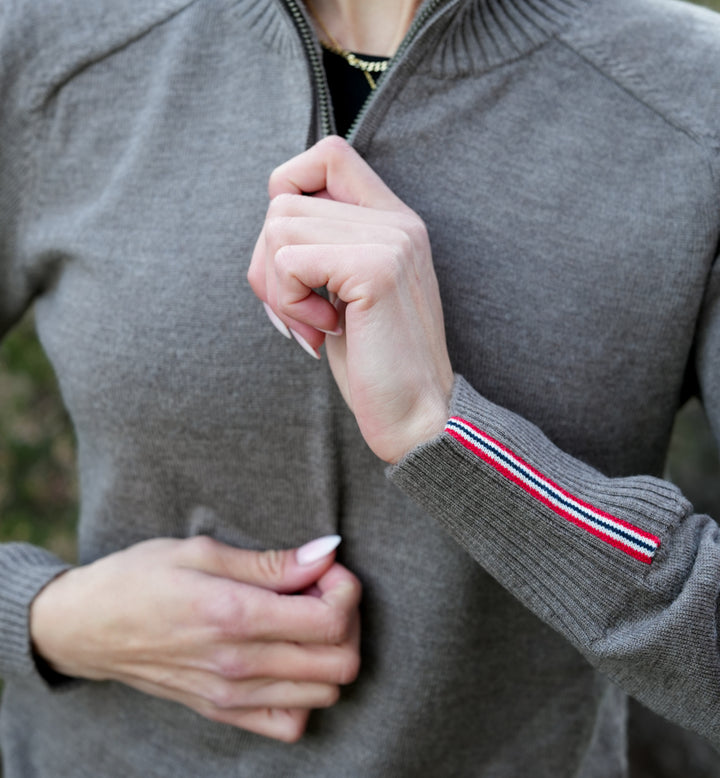 Amundsen Sports Amundsen Peak Half Zip Womens Dark Desert