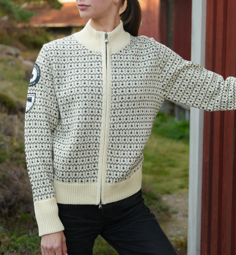 Amundsen Sports Heroes Of Telemark Full Zip Womens Natural