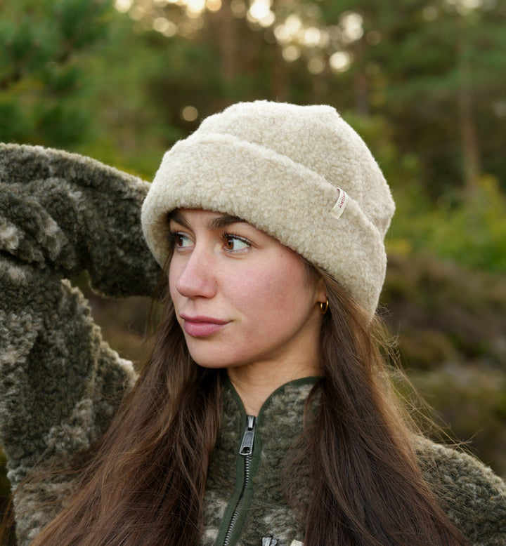 Amundsen Sports Heroes Wool Fleece Hat Natural