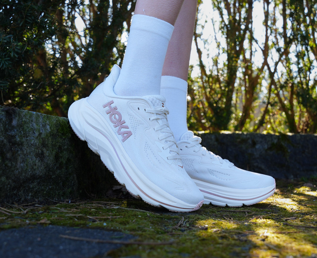 Hoka W CLIFTON 10 Alabaster / Rose Gold