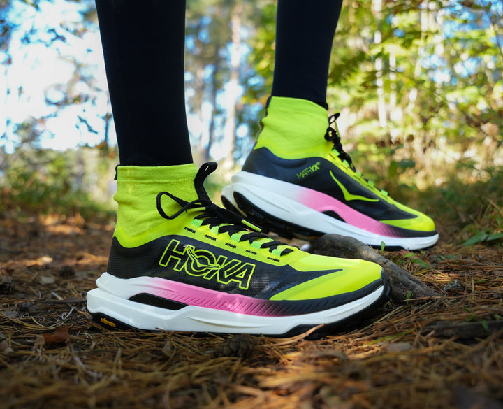 Hoka W TECTON X 3 Neon Hoka Citrus / Black