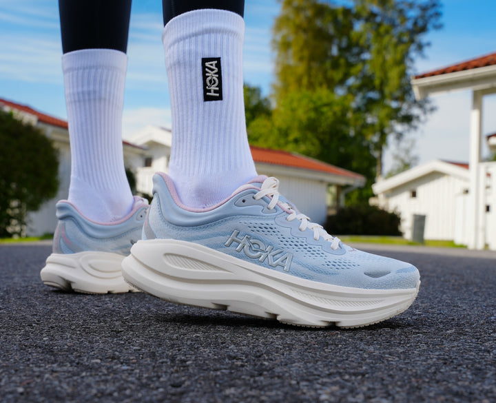 Hoka W BONDI 9 GLM Alabaster / Mineral Blue