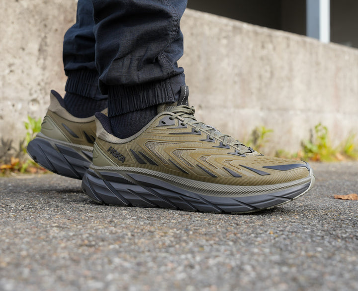 Hoka M CLIFTON UTL Antique Olive / Black