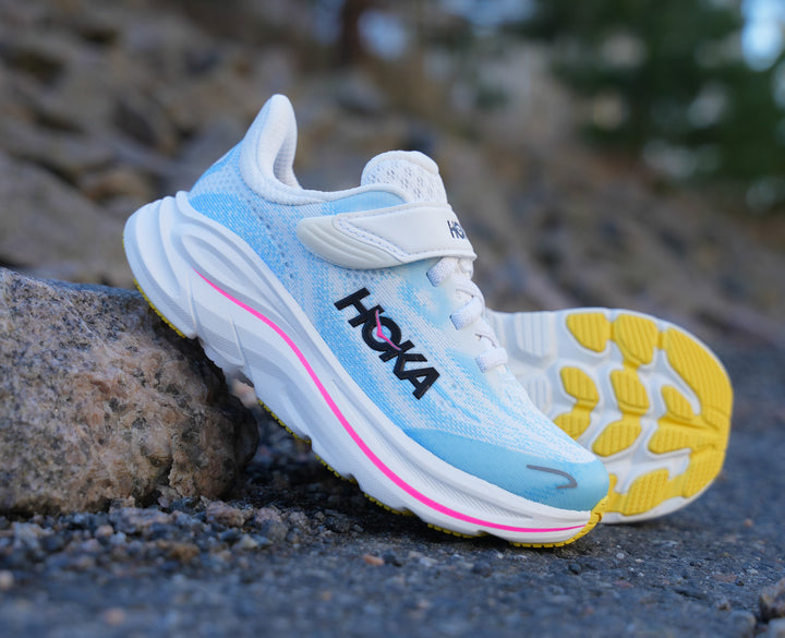 Hoka K CLIFTON 10 KIDS Frost / Soaring Blue