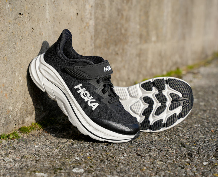 Hoka K CLIFTON 10 KIDS Black / White