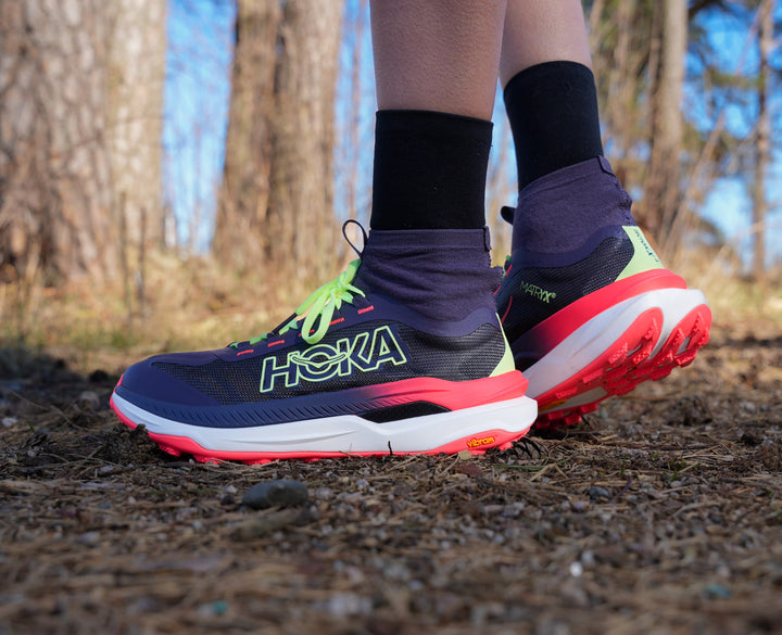 Hoka W TECTON X 3 Squid Ink / Neon Flame