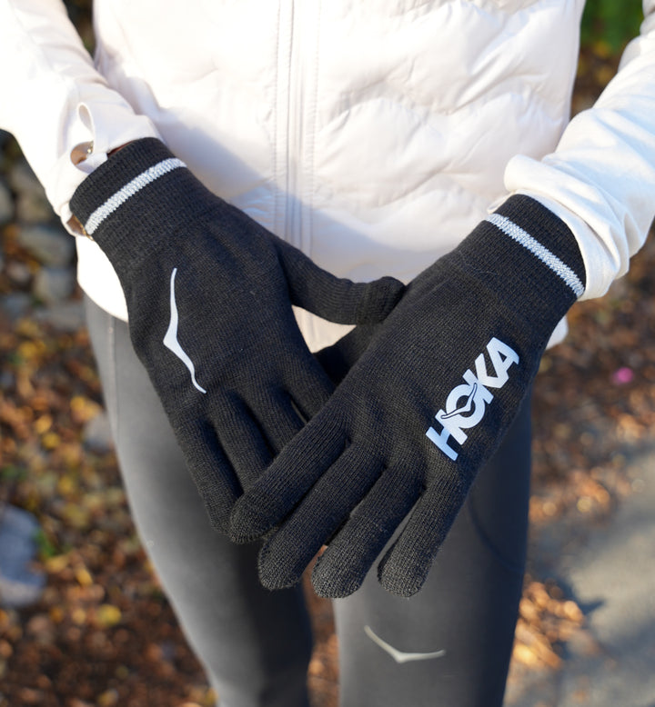 Hoka U HOKA KNIT GLOVES Black