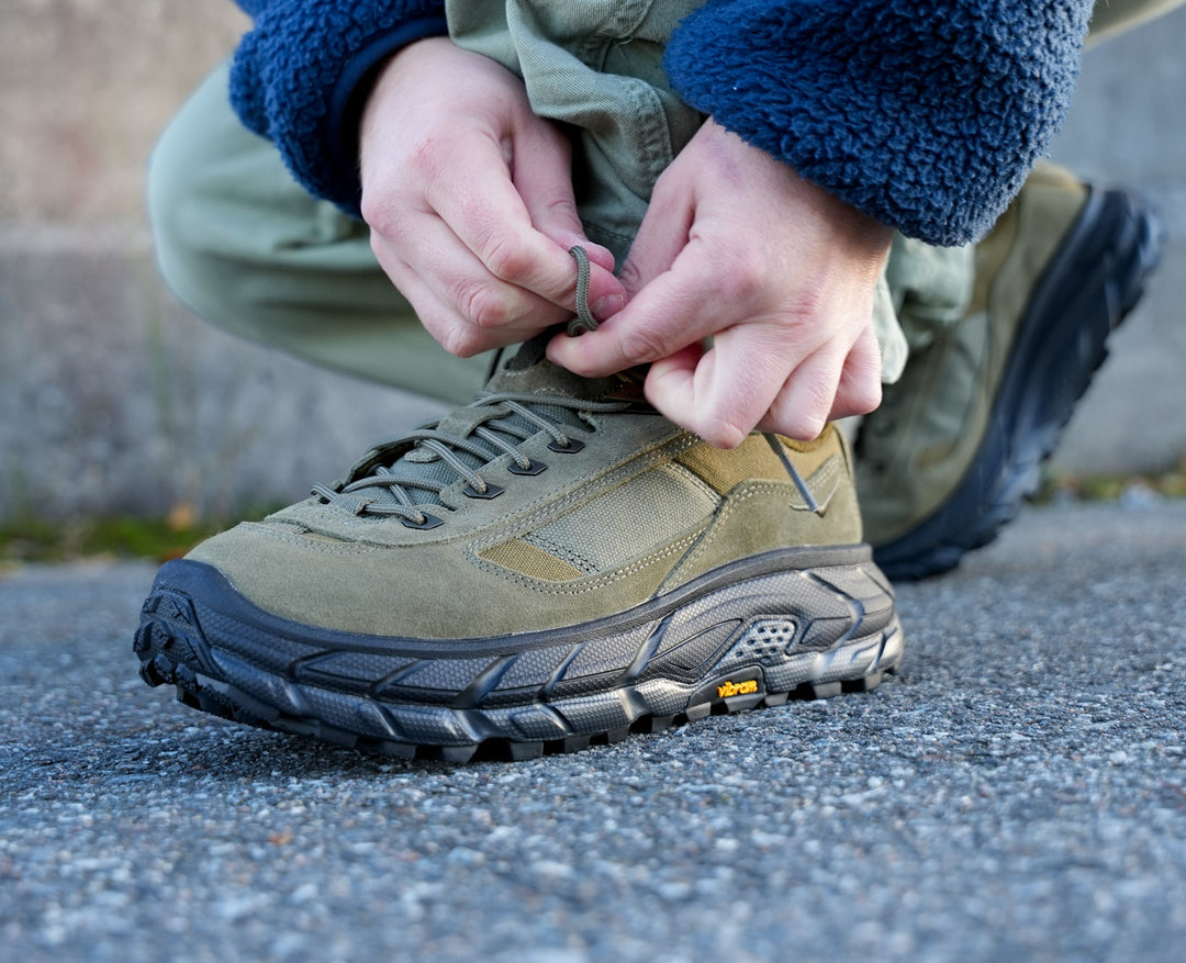 Hoka U TOR SUMMIT FLD Black / Antique Olive