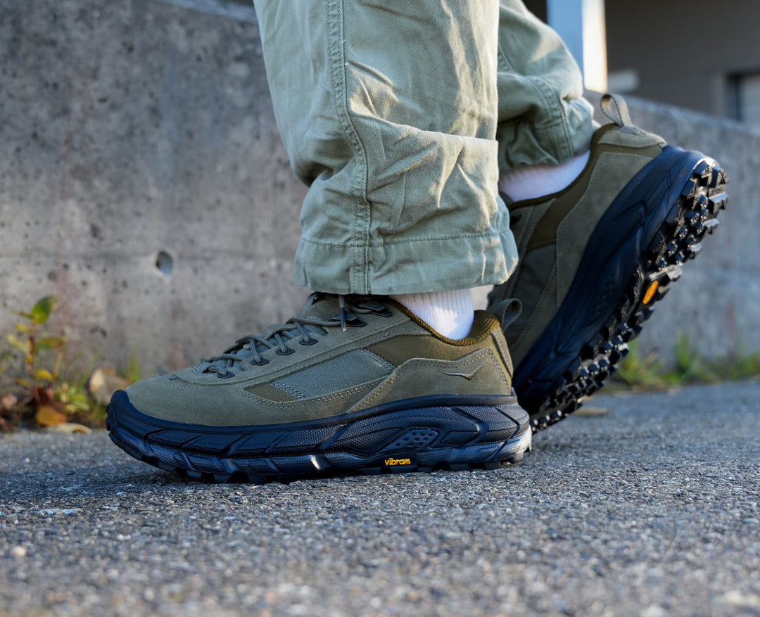 Hoka U TOR SUMMIT FLD Black / Antique Olive