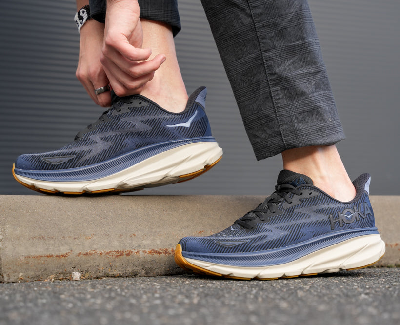 Hoka M CLIFTON 9 Black / Varsity Navy