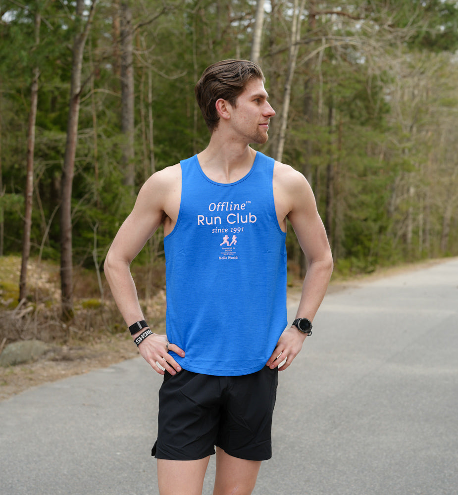 Saysky Statement Combat Pro Singlet Blue