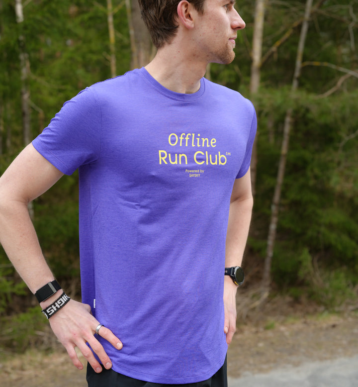 Saysky Statement Combat Pro T-shirt Purple