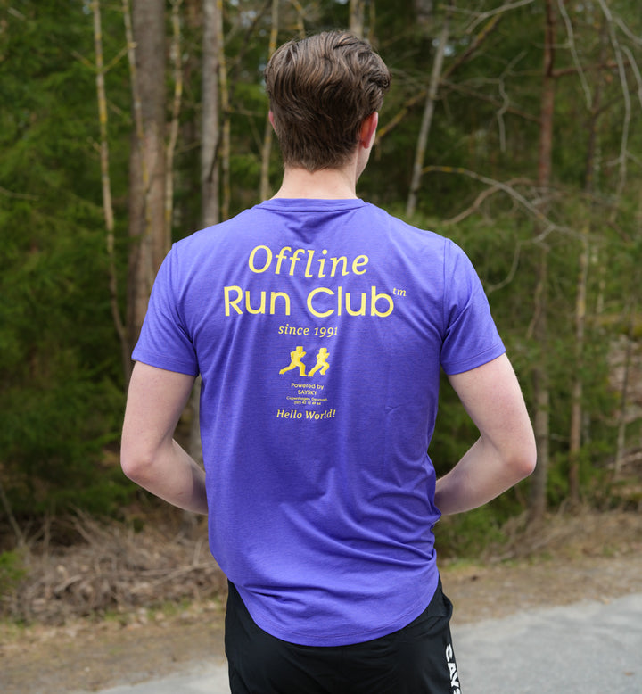 Saysky Statement Combat Pro T-shirt Purple