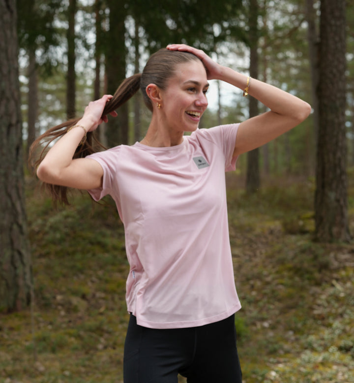 Saysky W Reactive Flow T-Shirt Pink Logo