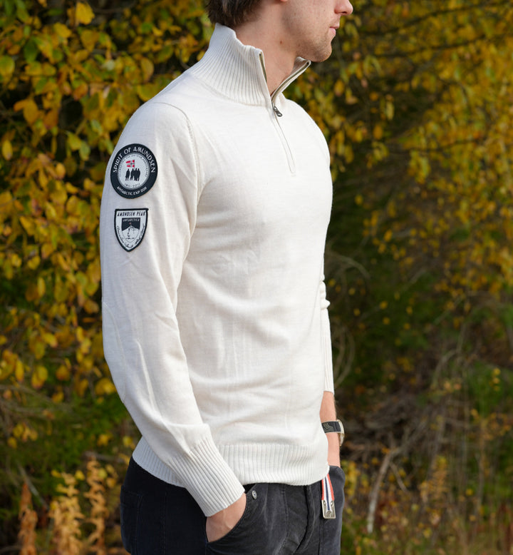 Amundsen Sports Amundsen Peak Half-Zip Mens Oatmeal