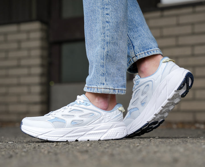 Hoka U CLIFTON L Cosmic Grey / Varsity Navy