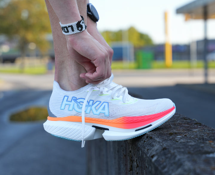 Hoka U CIELO X1 Frost / Cerise