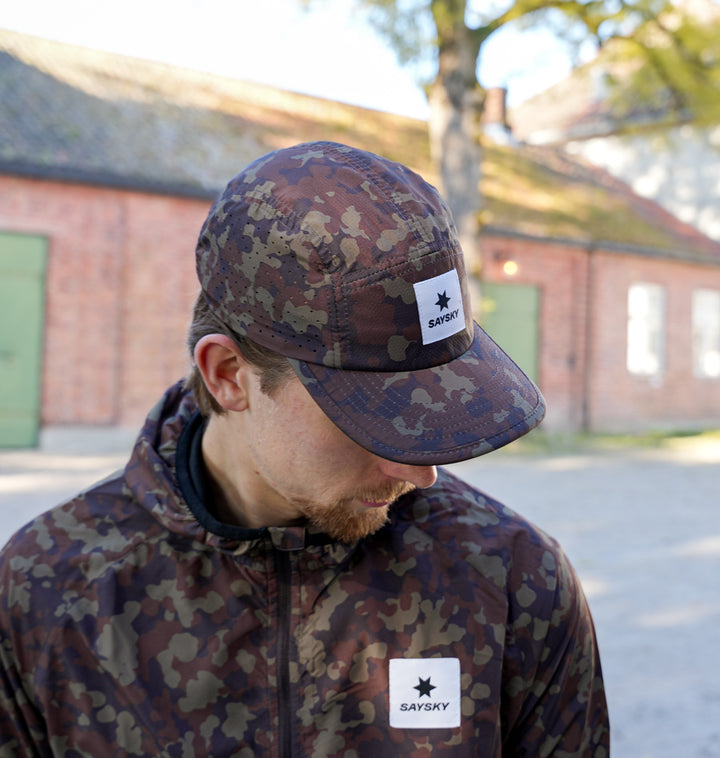 Saysky Camo Combat Cap Brown Aop