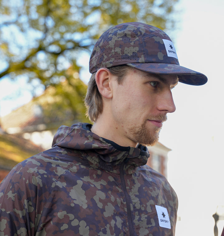 Saysky Camo Combat Cap Brown Aop