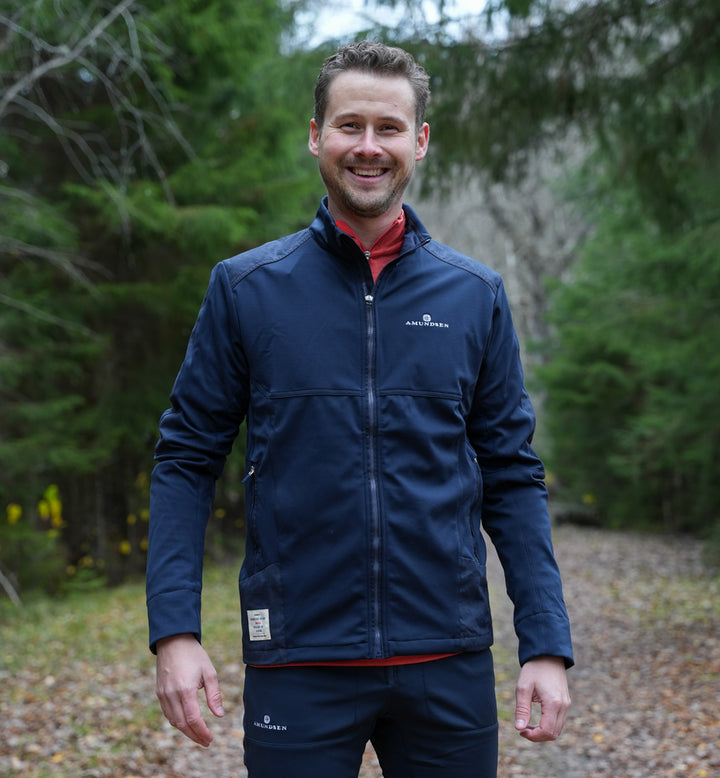 Amundsen Sports 5Mila Jacket Mens Dark Navy