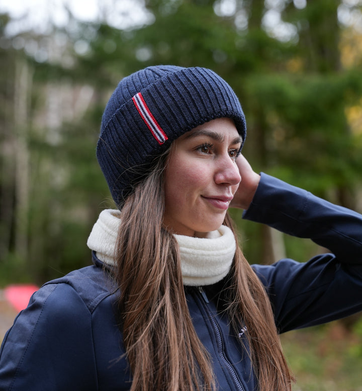 Amundsen Sports Merino Beanie Faded Navy