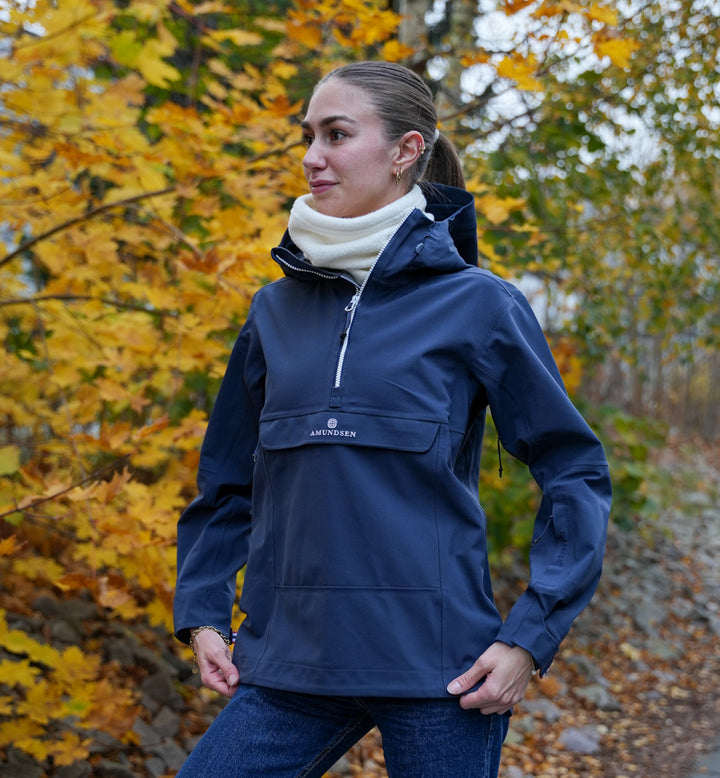 Amundsen Sports Amundsen Peak Anorak Womens Faded Navy