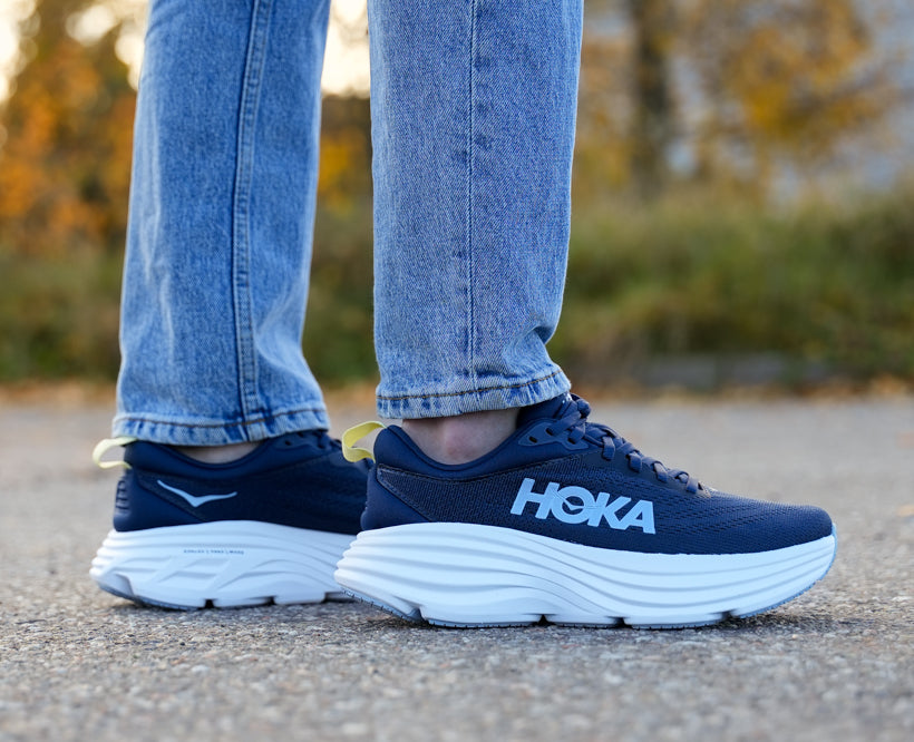 Hoka W BONDI 8 Varsity Navy / White