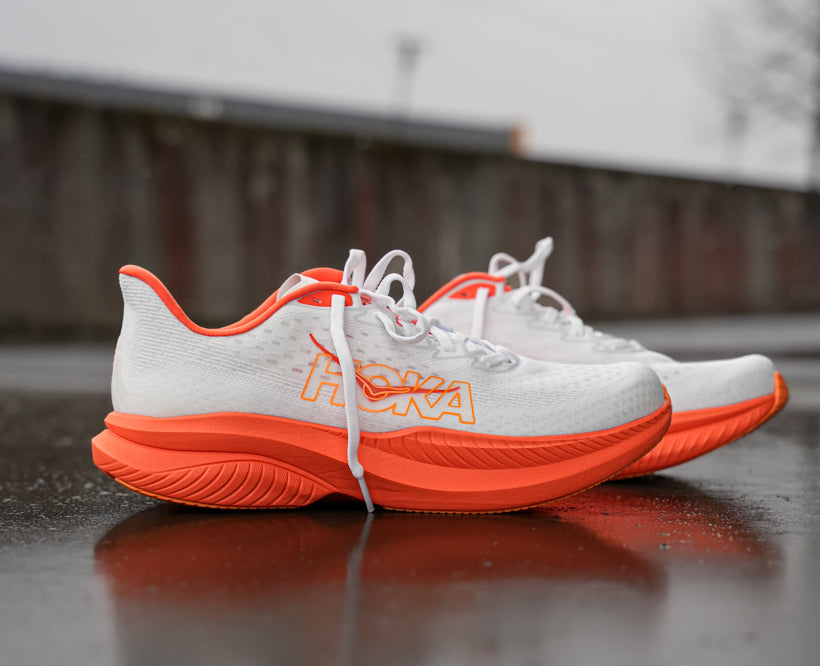 Hoka W MACH 6 Frost / Lava