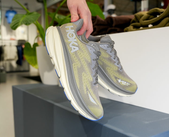 Hoka M CLIFTON 9 GTX Gravel / Eggshell