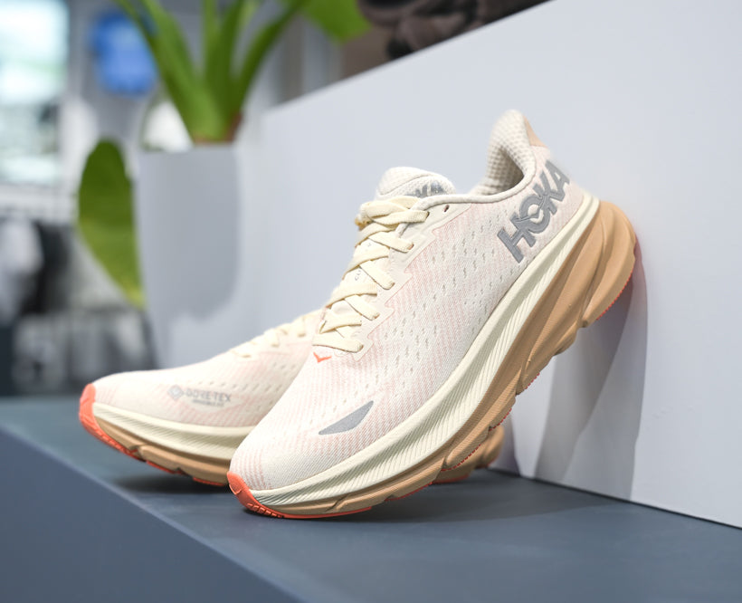 Hoka W CLIFTON 9 GTX Eggshell / Khaki