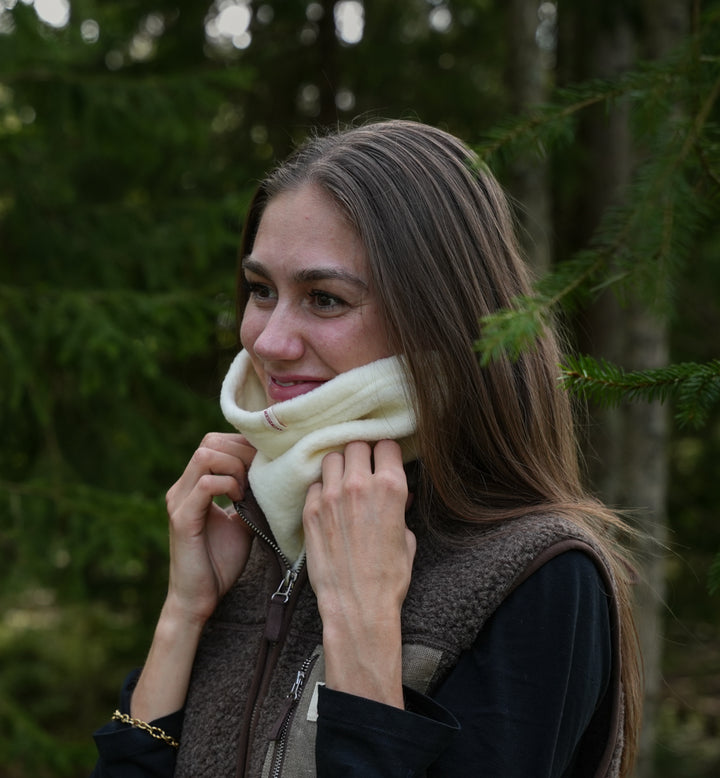 Amundsen Sports Wool Neckwarmer Natural