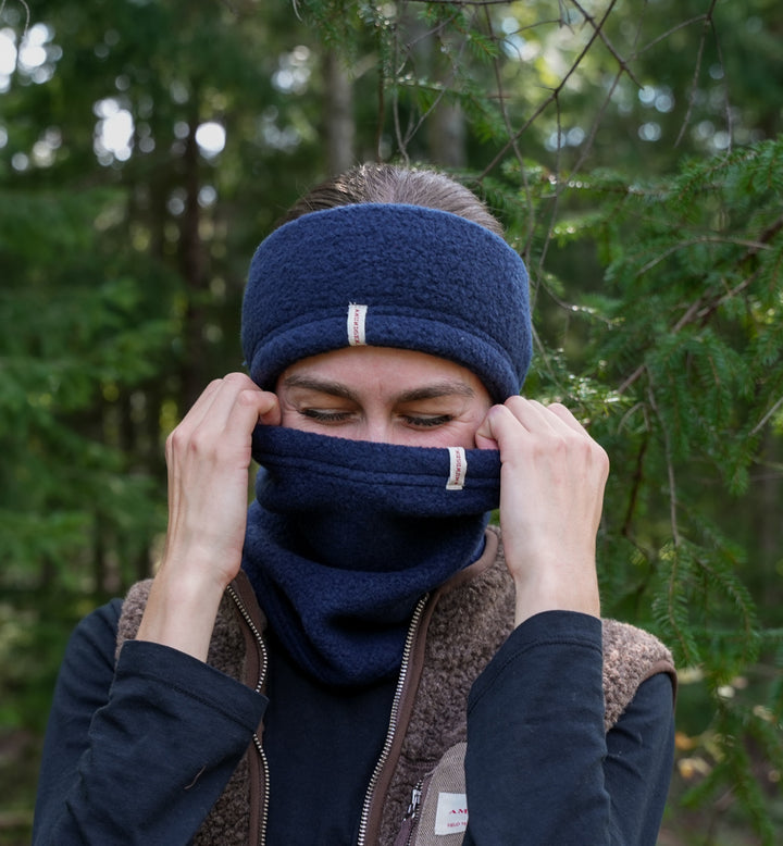 Amundsen Sports Wool Neckwarmer Faded Navy