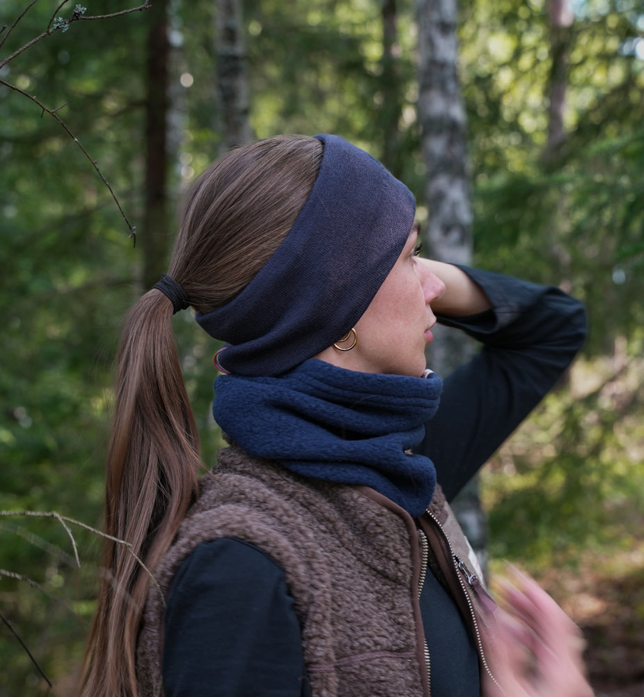 Amundsen Sports Headband Faded Navy