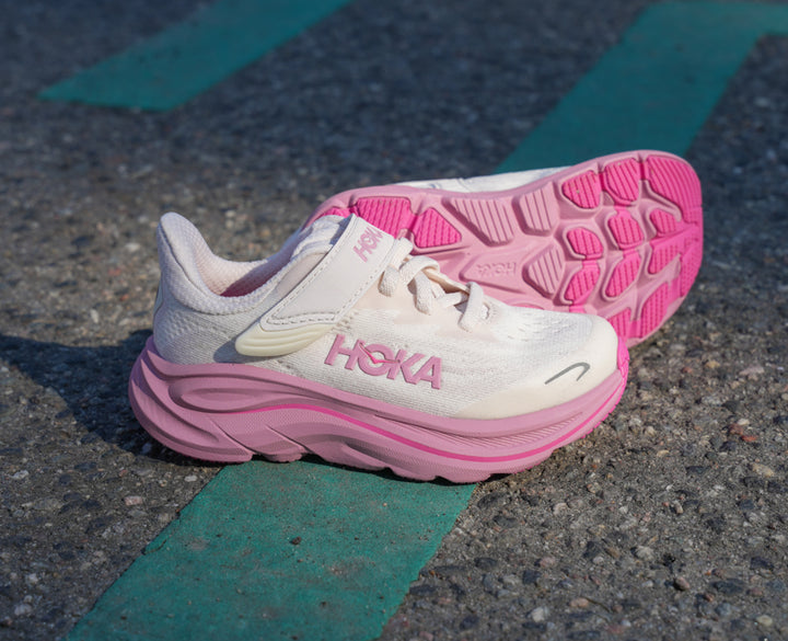 Hoka K CLIFTON 10 KIDS Rose Cream / Dried Rose