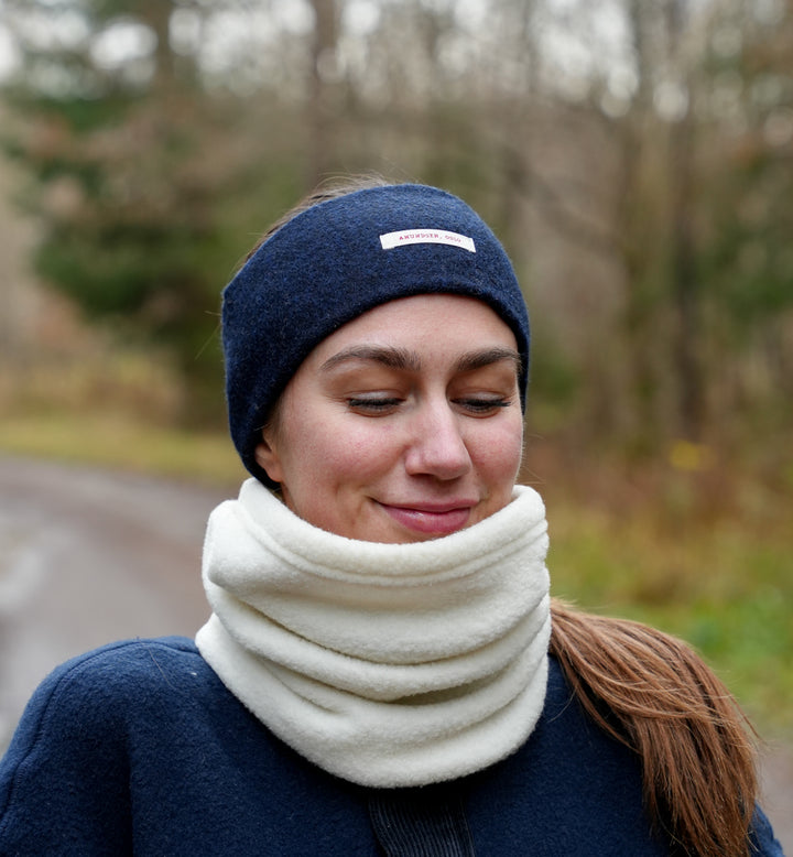 Amundsen Sports Boiled Headband Faded Navy