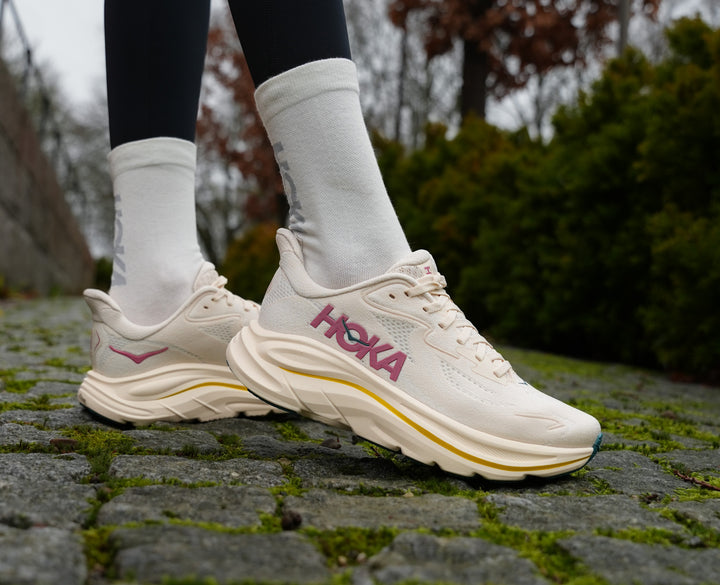 Hoka W CLIFTON 10 WIDE Birch / Alabaster