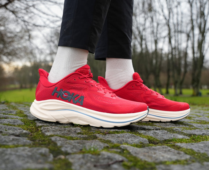 Hoka M CLIFTON 10 Vermillion / Varsity Navy