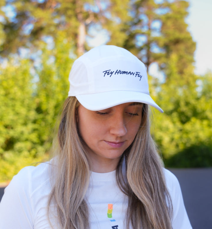 Hoka U HOKA RUN HAT JOY PRT White / Multi