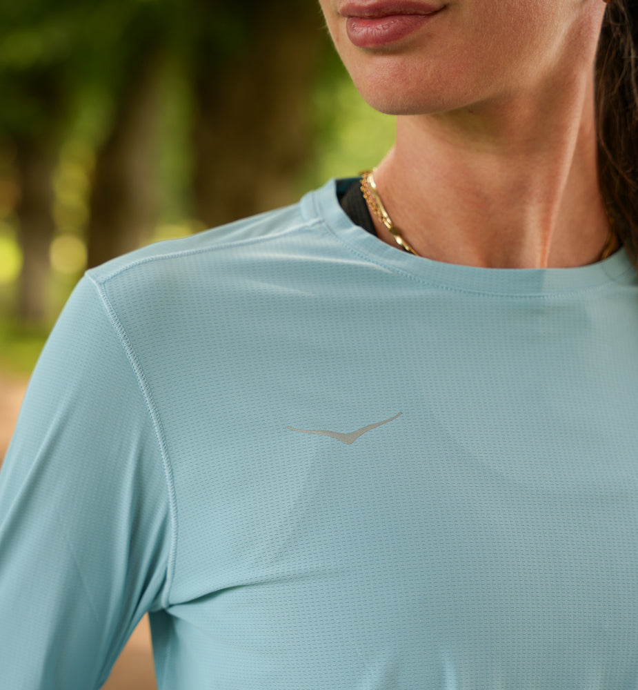 Hoka W AIROLITE LONG SLEEVE 2.0 Raindrop