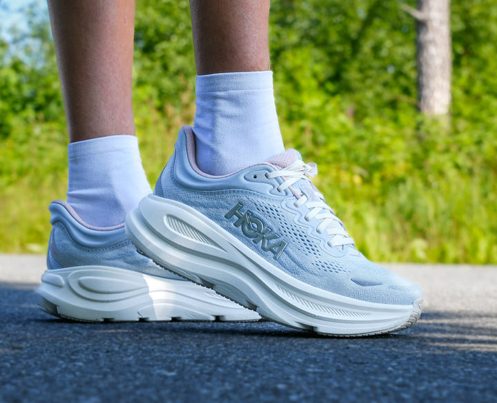 Hoka W BONDI 9 GLM WIDE Alabaster / Mineral Blue
