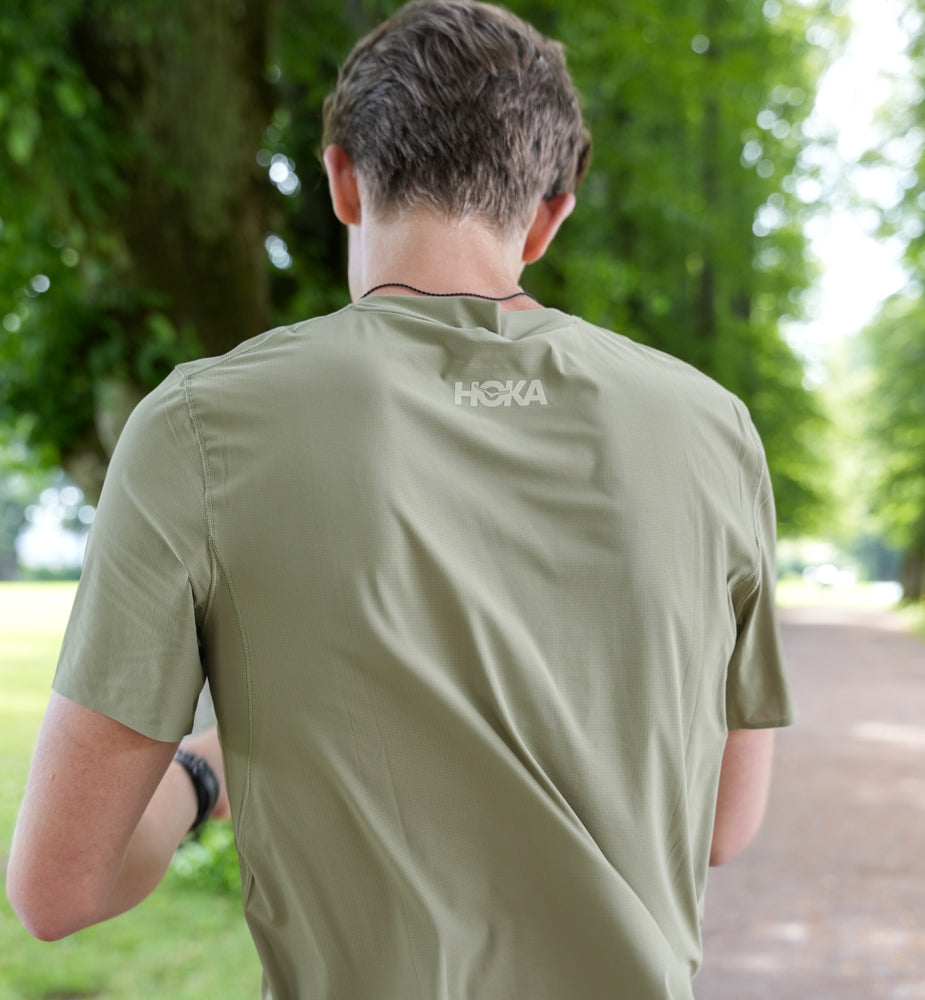 Hoka M AIROLITE SHORT SLEEVE 2.0 Wild Mushroom