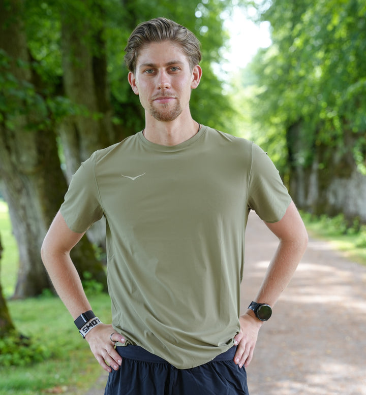 Hoka M AIROLITE SHORT SLEEVE 2.0 Wild Mushroom