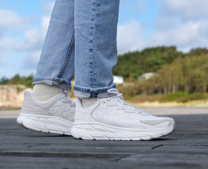 Hoka U CLIFTON LS White / Nimbus Cloud