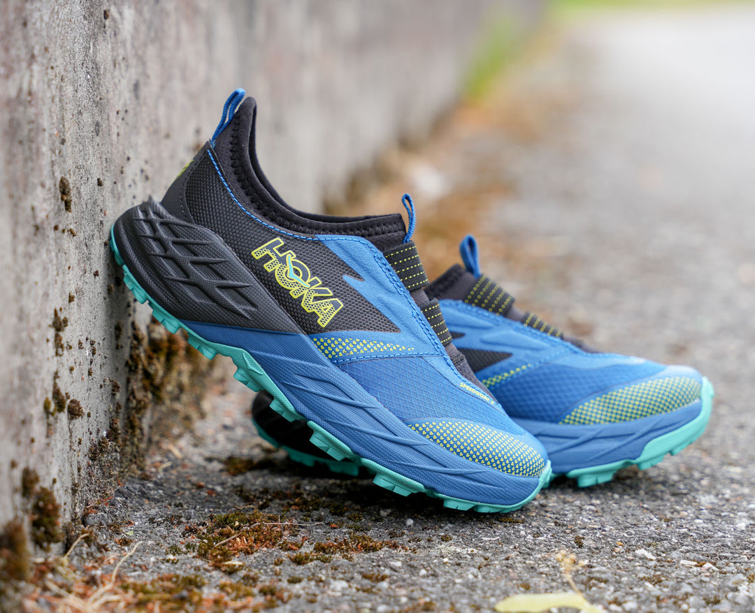 Hoka K SPEEDGOAT 7 KIDS Black / Night Glow Blue