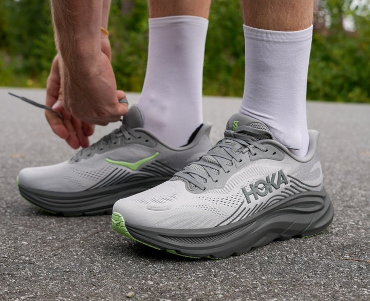 Hoka M CLIFTON 11 WIDE Galactic Grey / Stardust