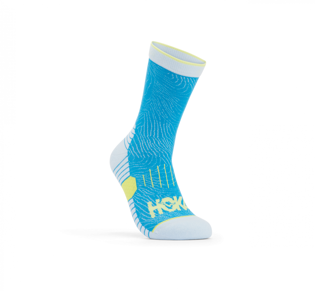 Hoka U CREW RUN SOCK 3-PACK Diva Blue / Ice Water / Evenin