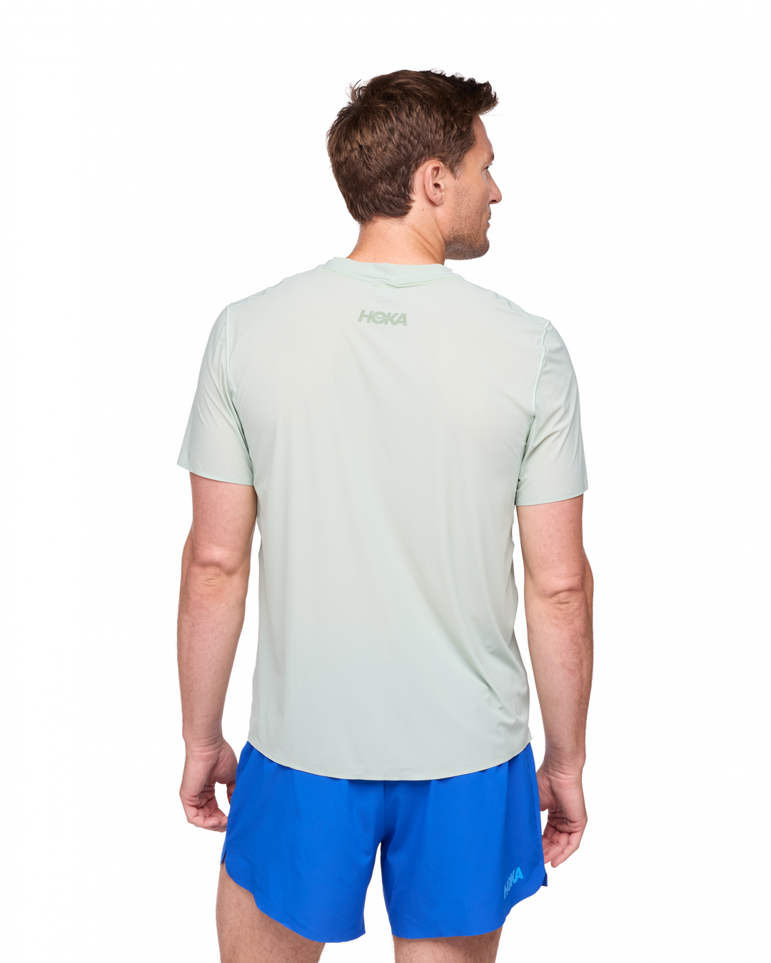 Hoka M AIROLITE RUN SHORT SLEEVE Aloe Vera